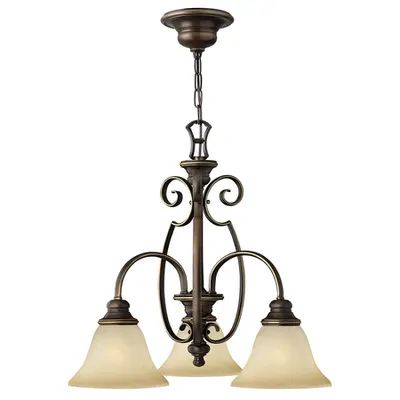 Corp de iluminat suspendat, lustra Cello 3 Light Chandelier