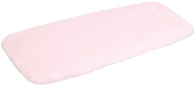 Cearceaf din bambus cu elastic Sensillo - Roz, 90 х 40 cm