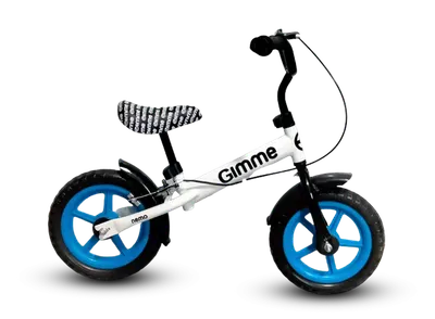 Bicicleta fara pedale 11 inch cu frana Nemo Blue