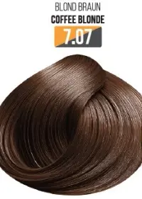Vopsea Profesionala Fara Amoniac EVOQUE USA, Nuanta 7.07 COFFEE BLONDE - Cu Ulei de Argan si 12 Aminoacizi, 100 ml - Evoque