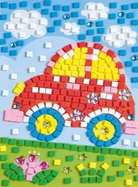 Set creativ Folia - Creaza imagine din mozaic, Automobil