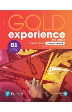 Gold experience 2nd Edition B1 Students Book with Interactive eBook