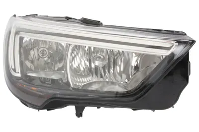 Far fata Dreapta (halogen, H7, electric, cu motor) potrivit OPEL CROSSLAND X CROSSLAND
