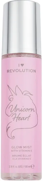 I Heart Revolution Unicorn Heart Glow Spray de strălucire, 100 ml