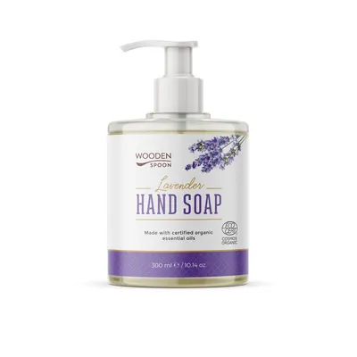 Sapun lichid pentru maini cu lavanda ecologic 300ml Wooden Spoon