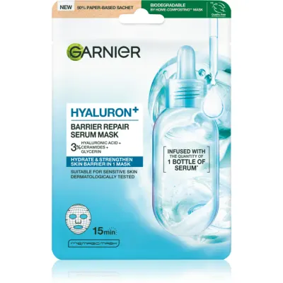 Garnier Hyaluron + masca faciala hidratanta cu acid hialuronic 1 buc