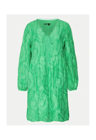 Rochie dama - 303698706 - Viscoza/Poliester/Poliamida - Verde - Verde