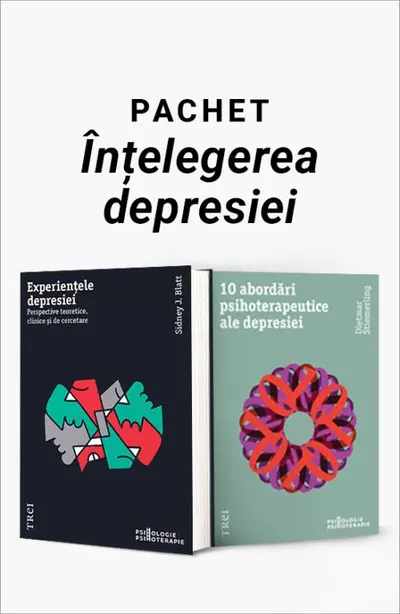 Pachet Înțelegerea depresiei. Experiențele depresiei/10 abordări psihoterapeutice ale depresiei