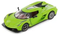 Mașinuță metalică Kinsmart - Koenigsegg Jesko Absolut, 1:34, verde