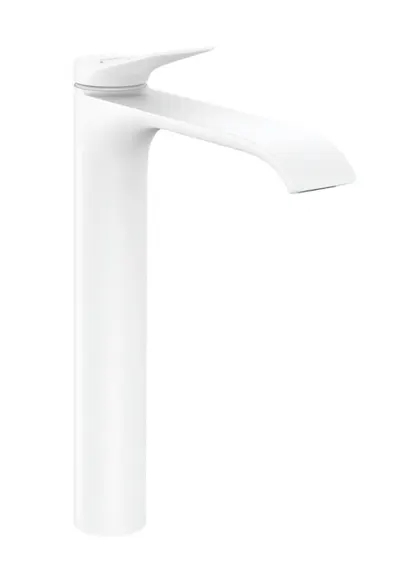 Baterie lavoar inalta alb mat Hansgrohe Vivenis 75042700