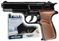 Pistol pentru copii Villa Giocattoli Panther Nero - Cu capse, 8 focuri