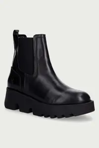 Fly London ghete scurte pentru femei din piele ZUFY502FLY