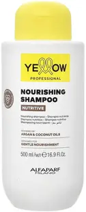 Alfaparf Yellow Nutritive Șampon nutritiv cu argan și nucă de cocos, 500 ml