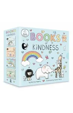 Books of Kindness: ABCs of Kindness; 123s of Thankfulness; Happiness Is a Rainbow; Friendship Is Forever