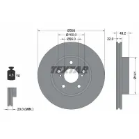 Disc frana TEXTAR 92179503