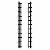 Sistem Glisiere Aluminiu–Profil Durabil pentru panouri glisante, 3 m,Black