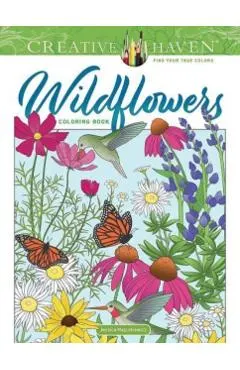 Creative Haven Wildflowers Coloring Book