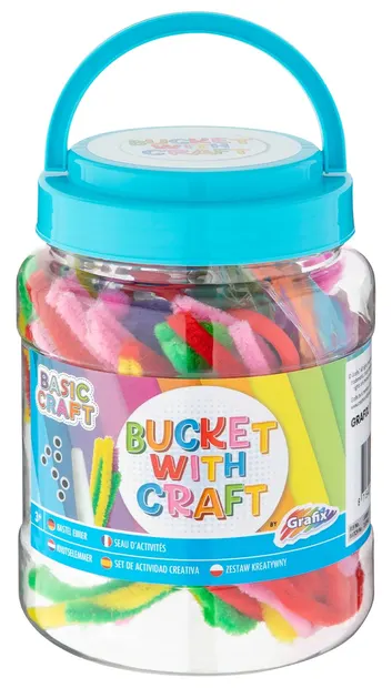 Trusă de materiale craft Moxy -Într-o găleată, albastră