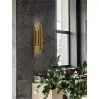 Plafoniera FELIX Auriu Aluminiu & Acrylic LED 8x3 Wat 230VLm 3000K IP20