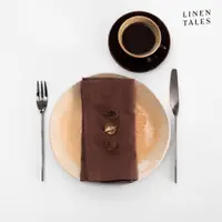 Șervețele 2 buc. din in 40x40 cm Chocolate – Linen Tales