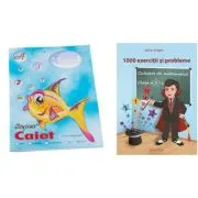 Pachet Caiet tip 2 Pestisor A5, 48 file, Casa Tipografica si Culegere de matematica pentru clasa a 2-a. 1000 de exercitii si probleme