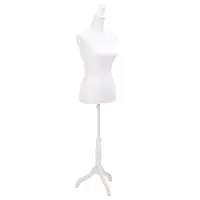 Gossi manechin bust pentru dame, alb