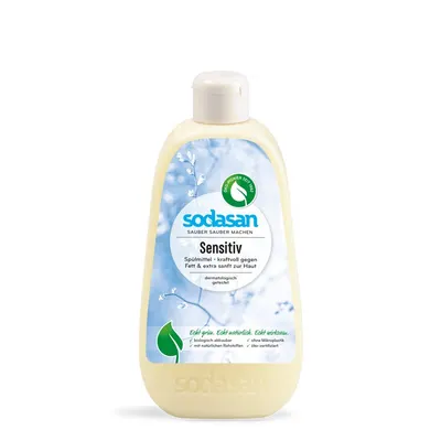 Detergent lichid pentru vase sensitiv ecologic 500ml Sodasan