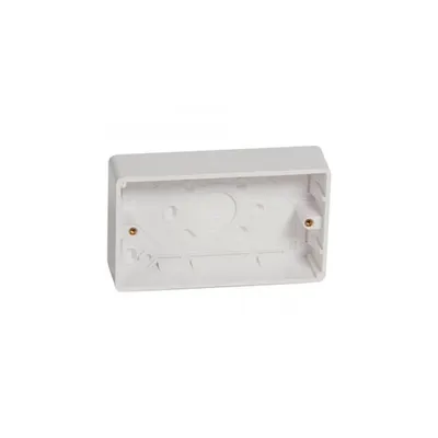 Doza aparenta Synergy - plastic - 2 module - 35 mm deep