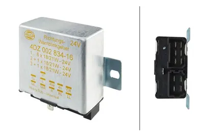 Modul semnalizare (24V; numar pini: 11; 4(8)x21W; temepratura de exploatare pana la: 55 C)