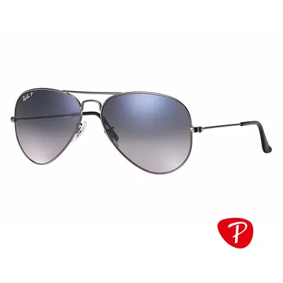 Ochelari de soare unisex Aviator Large Metal Ray-Ban RB3025 004/78 Polarizati