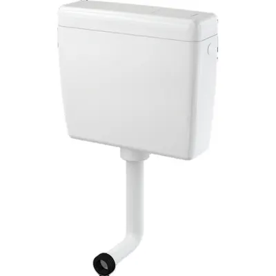 Bazin de WC cu Actionare Dubla, Alb, Alca