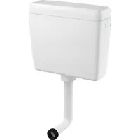 Bazin de WC cu Actionare Dubla, Alb, Alca