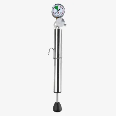 Pompa pneumatica pentru capac flotant cisterna inox cu manometru | Toscana Inox