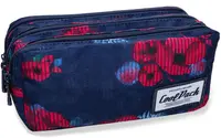 Penar școlar dreptunghiular Cool Pack Primus – Red Poppy, cu 3 compartimente