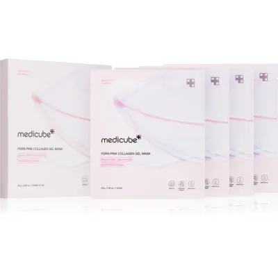 medicube PDRN Pink Collagen Gel Mask masca cu efect de lifting si fermitate cu colagen 4x28 g