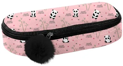 Penar școlar oval Paso Panda - Roz