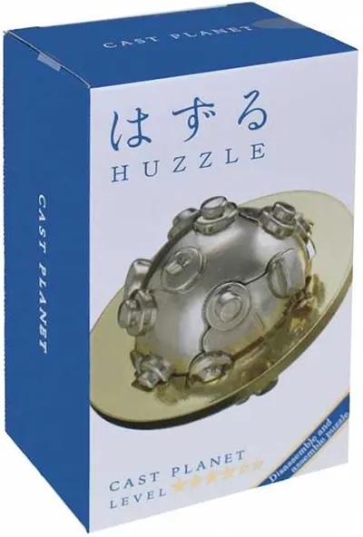 Puzzle metalic logic Hanayama - Cast Puzzle Planet Huzzle