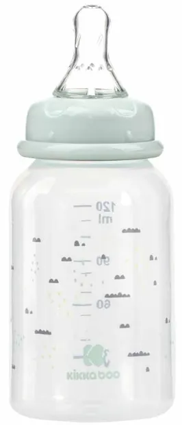 Biberon KikkaBoo Savanna - PP, 120 ml, mentă