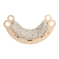 Leagăn bej/în culoare naturală din lemn de pin 39x75x38 cm Montessori – Meowbaby