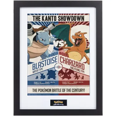 Poster cu Rama Pokemon - Red V Blue