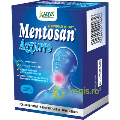 Mentosan Azzurro 21cpr