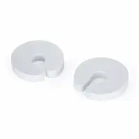 Protectii pentru oprirea usilor Feedo din spuma eva 9.4 x 9.2 x 1.8 cm 4 bucati alb