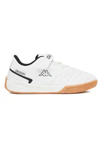 Pantofi sport copii - alb - material sintetic - inchidere cu scai -