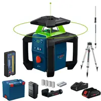 Nivelator laser rotativ Bosch - Professional, GRL 18V-4-34 CVG, cu trepied și riglă