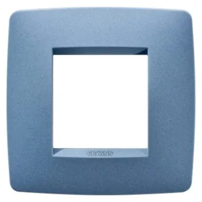 Placa ornament CProiector HORUS ONE - IN PAINTED TECHNOPOLYMER - 2 modul - SEA BLUE - CProiector HORUS