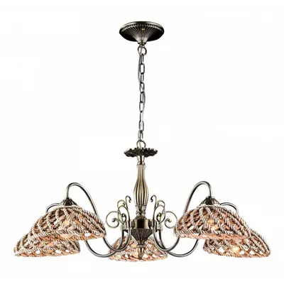 Candelabru Royal Classic Rubber,5 x E27,D.850,cm,H.340 cm,Bronz