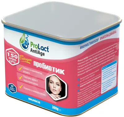 AntiAge Probiotic pentru o piele tânără și frumoasă, 300 g, ProLact