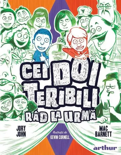 Cei Doi Teribili râd la urmă (Vol. 4) - Hardcover - Jory John, Mac Barnett
