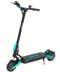 Trotineta electrica VSETT 9+ Pro, Baterie LG 48V/21AH, Autonomie 100Km, Viteza 53 Km/h, Motor 2 x 650W, Roti pneumatice 8.5inch (Negru/Albastru)