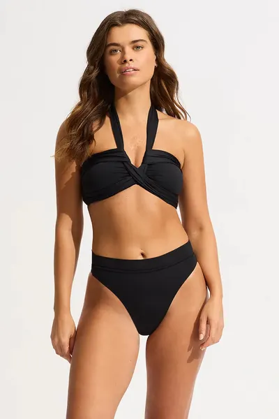 Seafolly sutien de baie pentru femei Halter Bandeau